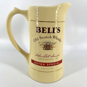 Vintage Bell’s Old Scotch Whisky Pitcher Jug Wade PDM Large Made In UK